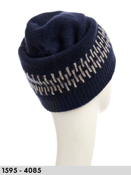 Aira Knitted Hat 1595 - Merino Wool and Cashmere - HOUSE OF CHRISTINE