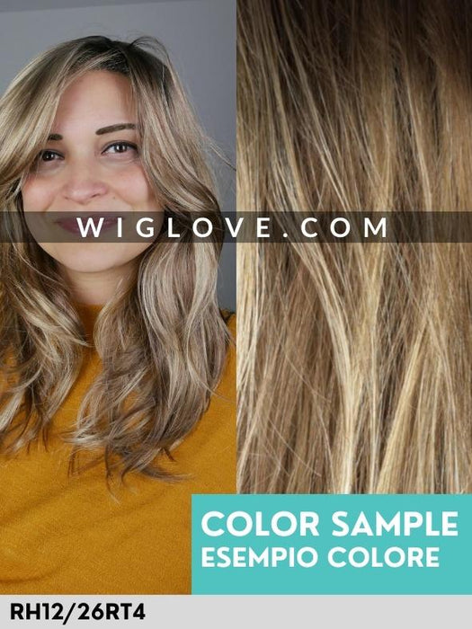 VALE - riga sinistra, piccolo lace front - Wig Love - Parrucca SinteticaRH12/26RT4