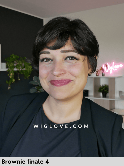 vanessa jon renau parrucca corta lacefront fatta a macchina fibra sintetica tradizionale pixie cut parrucca chemioterapia lupus alopecia