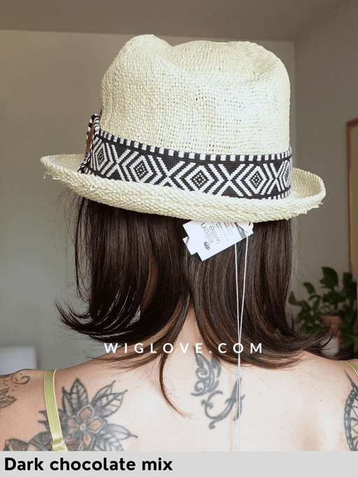 VERBENA - Fascia con Capelli - Capelli Naturali - Wig Love - TopperMocca Mix