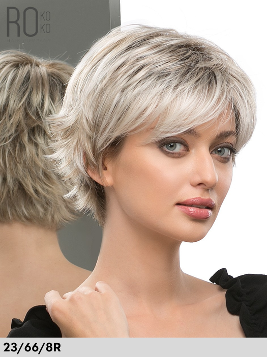 VIBRANT - lace front, swirl monofilament
