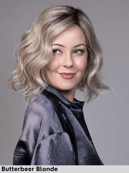 VIENNA ROAST - riga sinistra, attaccatura naturale - Wig Love - Parrucca SinteticaButterbeer Blonde