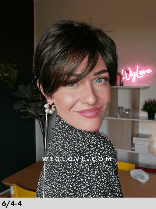 visconti modern cut gisela mayer parrucca sintetica corta pixie cut fatta a macchina dispositivo medico ce parrucche chemioterapia