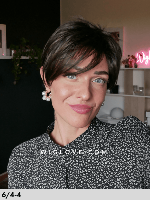 visconti modern cut gisela mayer parrucca sintetica corta pixie cut fatta a macchina dispositivo medico ce parrucche chemioterapia