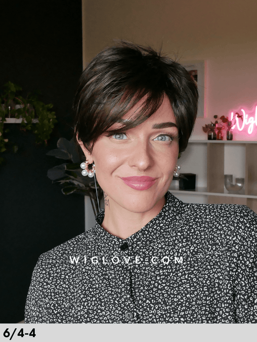 visconti modern cut gisela mayer parrucca sintetica corta pixie cut fatta a macchina dispositivo medico ce parrucche chemioterapia