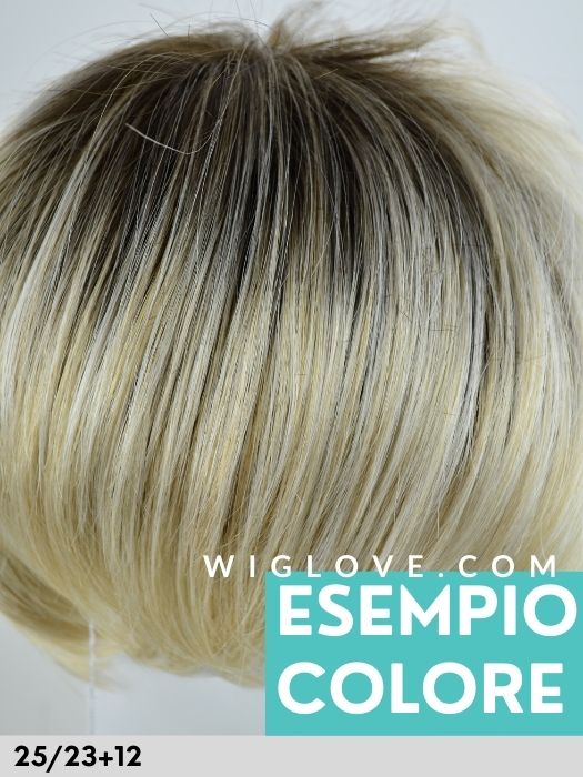 VISION BOB - piccolo lace front, monofilamento al vortice - Wig Love - Parrucca Sintetica25/23+12