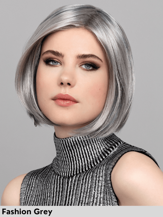 VISION BOB - piccolo lace front, monofilamento al vortice - Wig Love - Parrucca SinteticaFashion Grey
