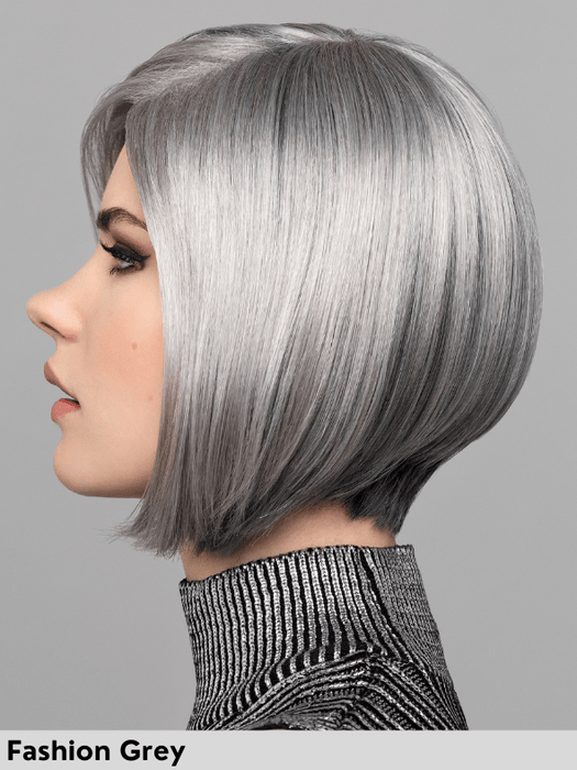 VISION BOB - piccolo lace front, monofilamento al vortice - Wig Love - Parrucca SinteticaFashion Grey