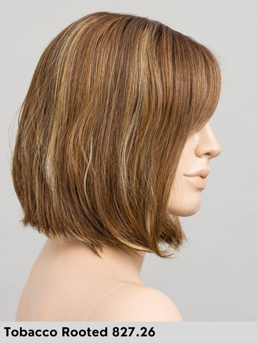 VIVI MONO PART - riga centrale, attaccatura naturale - Wig Love - Parrucca SinteticaCoffee Brown Frosted