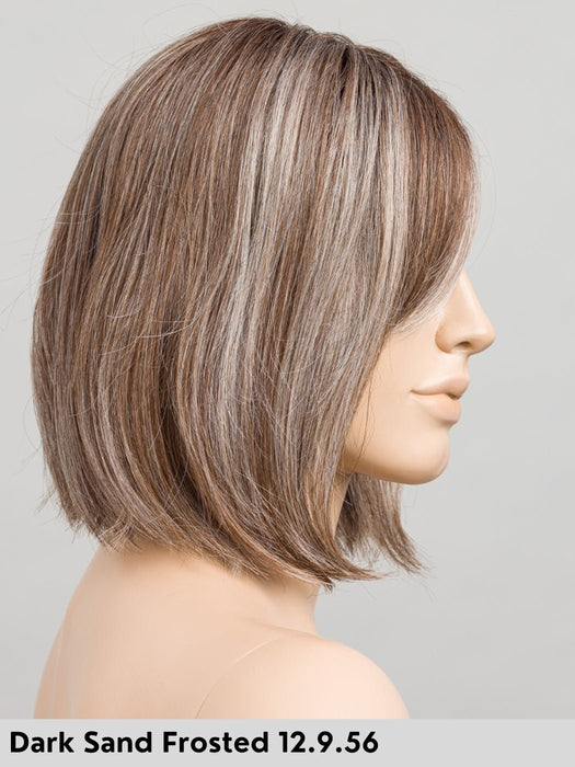 VIVI MONO PART - riga centrale, attaccatura naturale - Wig Love - Parrucca SinteticaCoffee Brown Frosted