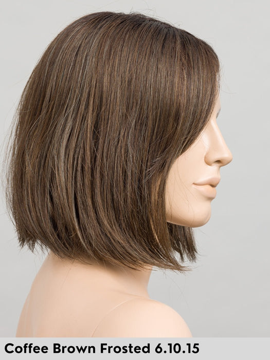 VIVI MONO PART - riga centrale, attaccatura naturale - Wig Love - Parrucca SinteticaCoffee Brown Frosted