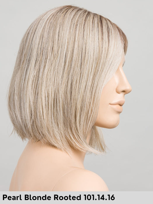 VIVI MONO PART - riga centrale, attaccatura naturale - Wig Love - Parrucca SinteticaPearl Blonde Rooted