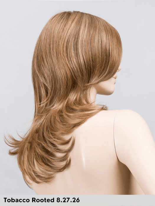 VOICE LARGE MONO - Taglia L, attaccatura naturale, riga libera - Wig Love - Parrucca SinteticaTobacco Rooted