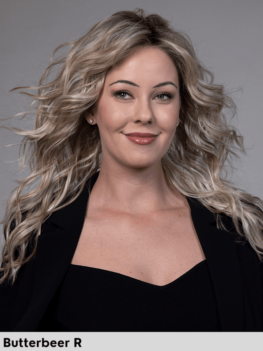 WESTWOOD - 100% fatta a mano, attaccatura estesa, antiscivolo - Wig Love - Parrucca SinteticaButterbeer Rooted