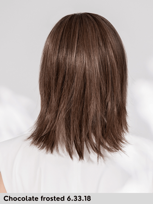 WHISPER COMFORT - attaccatura naturale, riga centrale, retro chiuso - Wig Love - Parrucca SinteticaChocolate Frosted