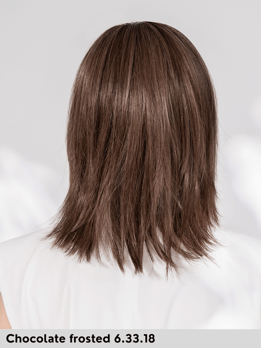 WHISPER COMFORT - attaccatura naturale, riga centrale, retro chiuso - Wig Love - Parrucca SinteticaChocolate Frosted