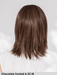 WHISPER COMFORT - attaccatura naturale, riga centrale, retro chiuso - Wig Love - Parrucca SinteticaChocolate Frosted