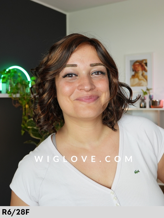 wren estetica designs parrucca mossa alle spalle lacefront riga libera retro aperto e fatto a macchina fibra sintetica tradizionale