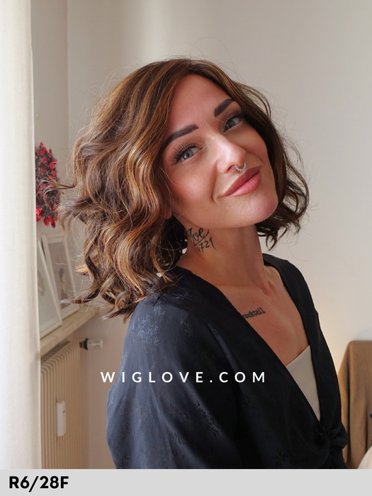 wren estetica designs parrucca mossa alle spalle lacefront riga libera retro aperto e fatto a macchina fibra sintetica tradizionalle