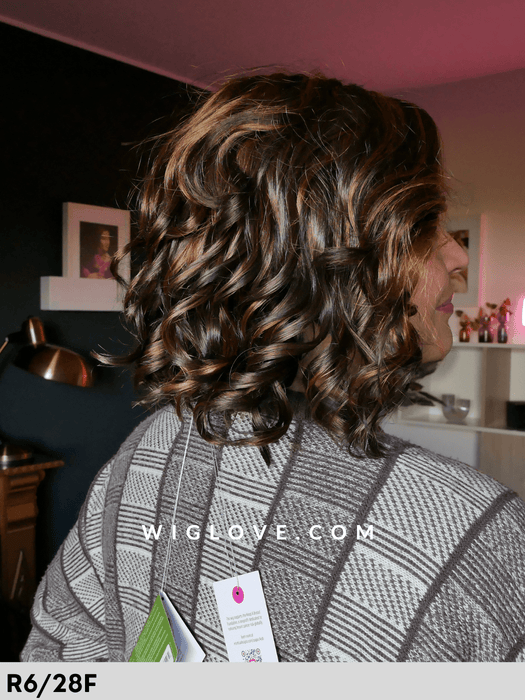 wren estetica designs parrucca mossa alle spalle lacefront riga libera retro aperto e fatto a macchina fibra sintetica tradizionalle