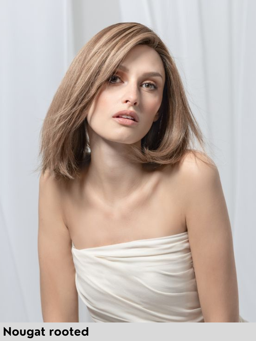 YARA MONO - Capelli naturali Remy - attaccatura naturale e riga libera