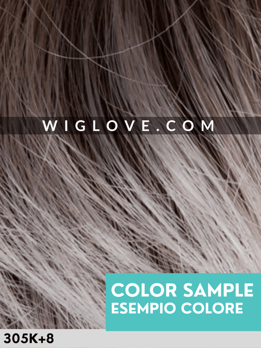 YOUNG - Taglia XS ed M - monofilamento al vortice - Wig Love - Parrucca SinteticaM