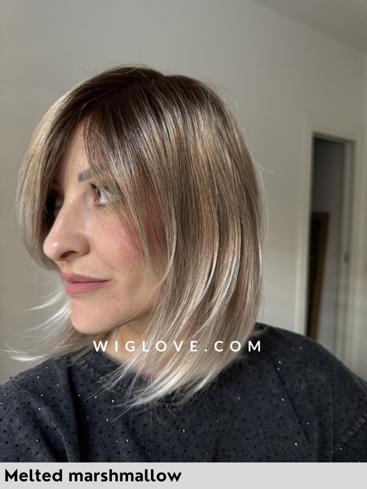 zane noriko parrucca sintetica tradizionale riga sinistra attaccatyra naturale taglio alle spalle piega liscia lacefront 