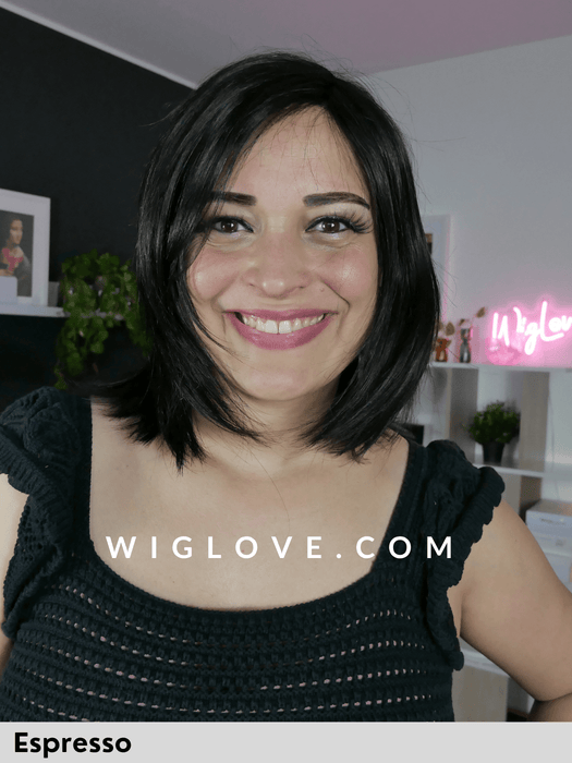 zane noriko parrucca sintetica tradizionale riga sinistra attaccatura naturale taglio alle spalle piega liscia lacefront 