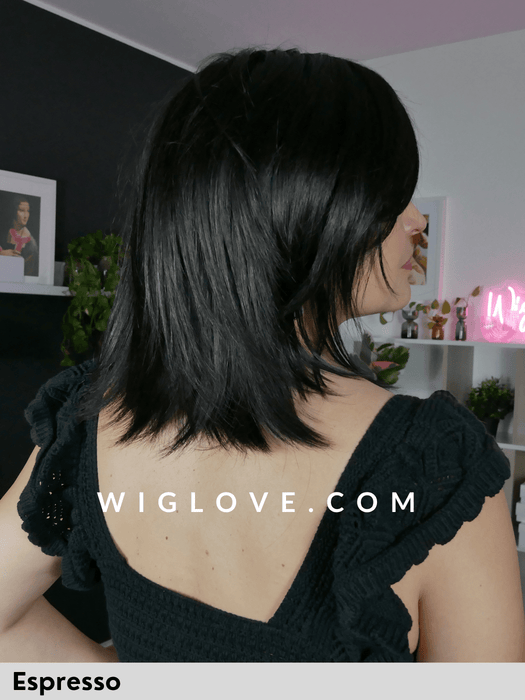 zane noriko parrucca sintetica tradizionale riga sinistra attaccatura naturale taglio alle spalle piega liscia lacefront 