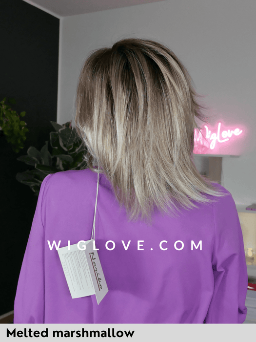 zane noriko parrucca sintetica tradizionale riga sinistra attaccatyra naturale taglio alle spalle piega liscia lacefront 