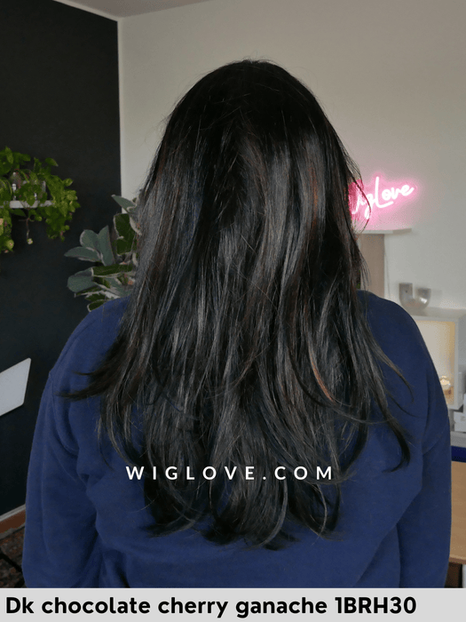 zara jon renau parrucca lunga sintetica tradizionale attaccatura naturale lacefront riga libera monofilamento esteso retro fatta a macchina taglia S, M,L 