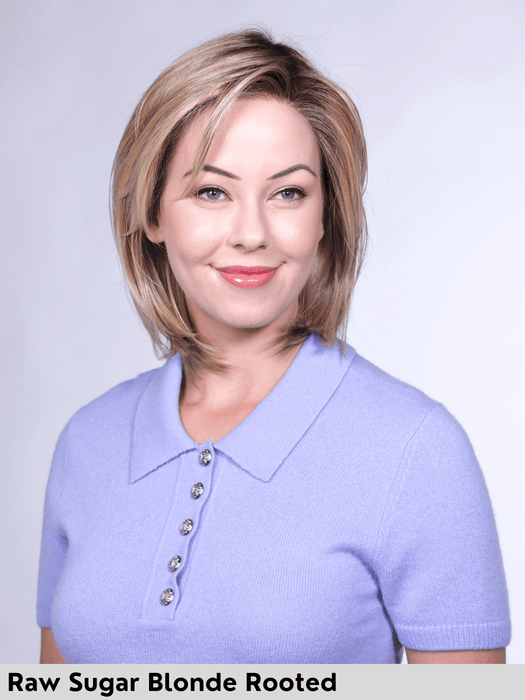 zaragoza di belle tress parrucca a caschetto e scalata piega liscia piastrabile fibre sintetiche termoresistenti lacefront attaccatura naturale riga sinistra