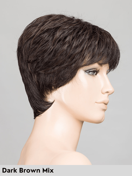 ZOE - attaccatura naturale, monofilamento al vortice - Wig Love - Parrucca SinteticaDark Brown Mix