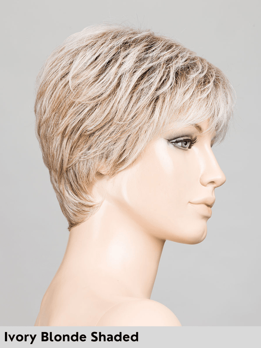 ZOE - attaccatura naturale, monofilamento al vortice - Wig Love - Parrucca SinteticaIvory Blonde Shaded