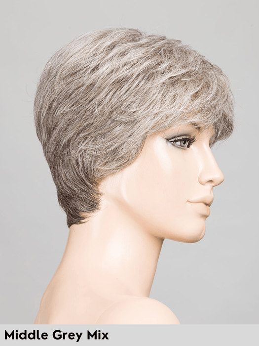 ZOE - attaccatura naturale, monofilamento al vortice - Wig Love - Parrucca SinteticaMiddle Grey Mix
