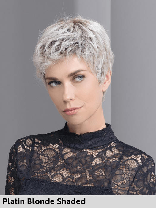 ZOE - attaccatura naturale, monofilamento al vortice - Wig Love - Parrucca SinteticaPlatin Blonde Shaded