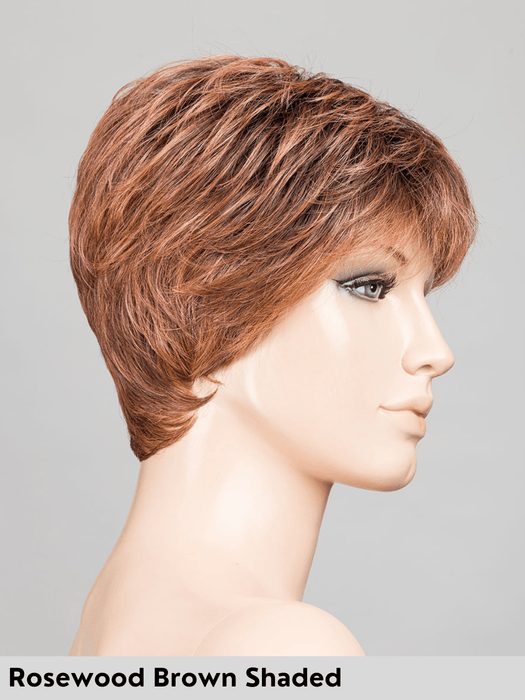 ZOE - attaccatura naturale, monofilamento al vortice - Wig Love - Parrucca SinteticaRosewood Brown Shaded