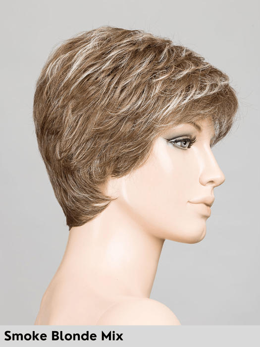 ZOE - attaccatura naturale, monofilamento al vortice - Wig Love - Parrucca SinteticaSmoke Blonde Mix