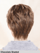 ZOE MONO - attaccatura naturale, riga libera e retro chiuso - Wig Love - Parrucca SinteticaChocolate Shaded