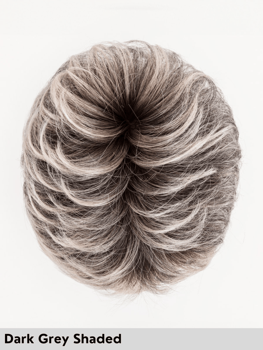 ZOE MONO - attaccatura naturale, riga libera e retro chiuso - Wig Love - Parrucca SinteticaDark Grey Shaded