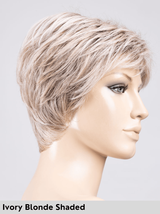 ZOE MONO - attaccatura naturale, riga libera e retro chiuso - Wig Love - Parrucca SinteticaIvory Blonde Shaded