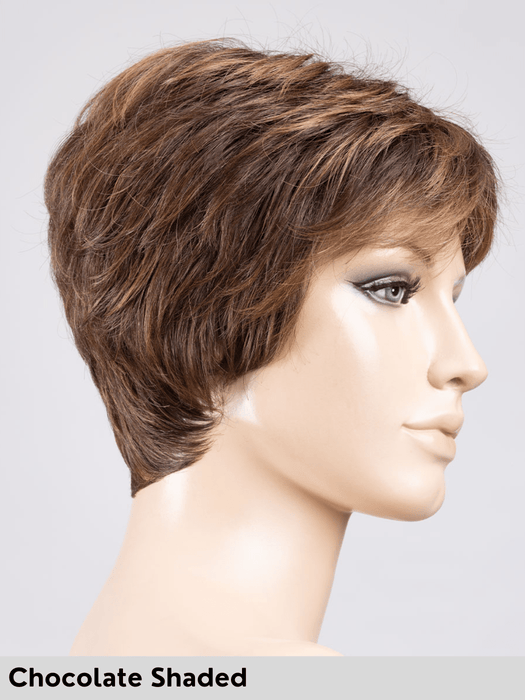 ZOE MONO - attaccatura naturale, riga libera e retro chiuso - Wig Love - Parrucca SinteticaLight Grey Mix