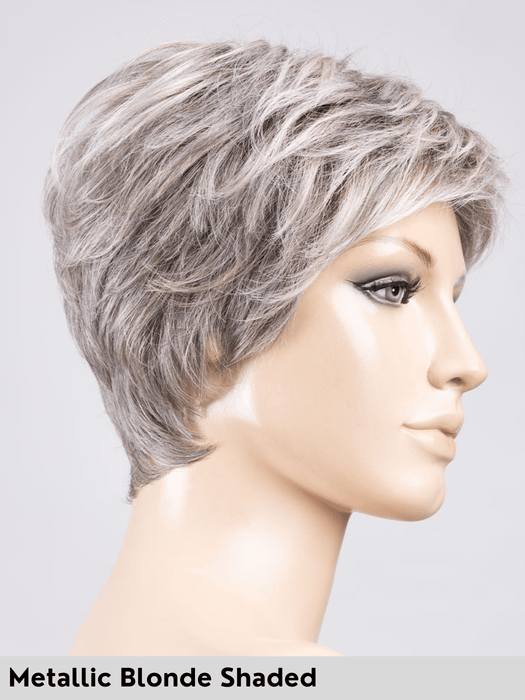 ZOE MONO - attaccatura naturale, riga libera e retro chiuso - Wig Love - Parrucca SinteticaMetallic Blonde Shaded