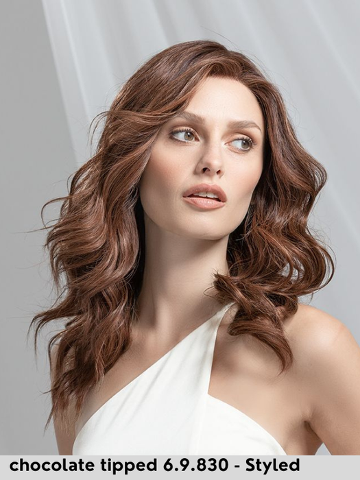 ZORA MONO - Capelli naturali Remy - attaccatura naturale e riga libera