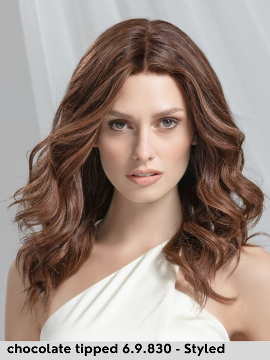 ZORA MONO - Capelli naturali Remy - attaccatura naturale e riga libera
