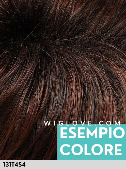 JESSICA - fatta a macchina - Wig Love - Parrucca SinteticaShaded Berry