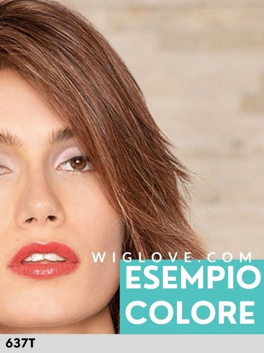 DEBBIE - Capelli Naturali 100% Remy - Wig Love - Parrucca Capelli Veri637T