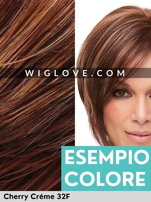 Jon Renau in Cherry Créme 32F. Synthetic wig, parrucca sintetica di altissima qualità.