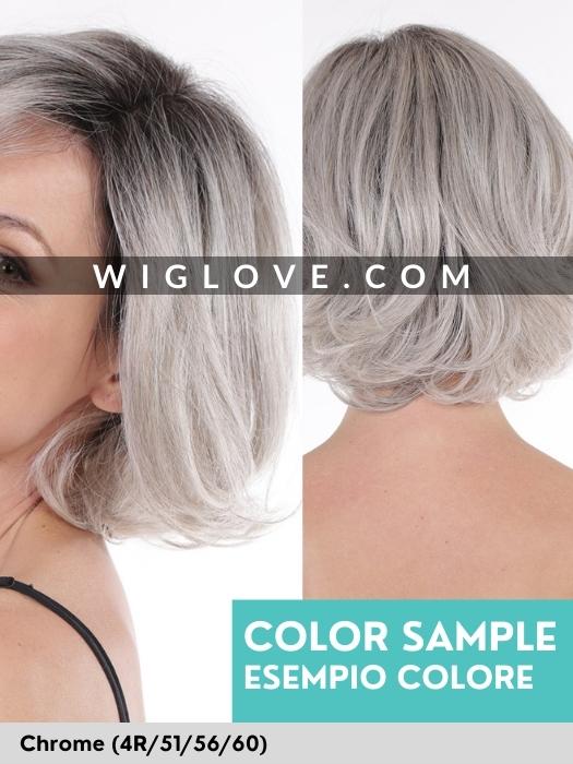Chrome 4R/51/56/60 belle tress wig color