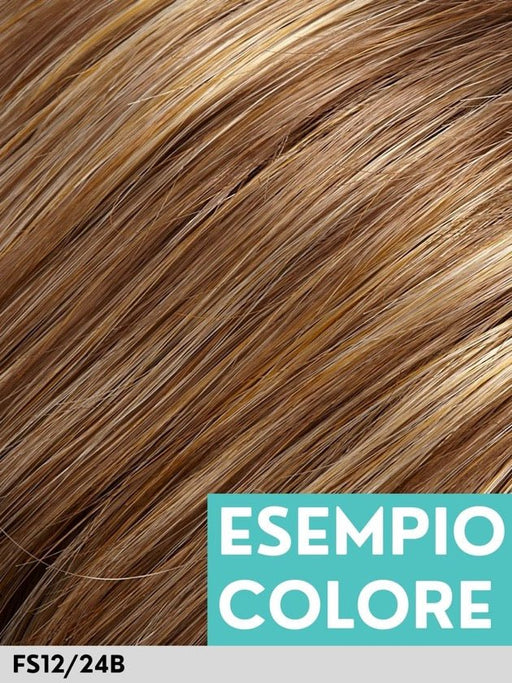GISELE - riga libera, attaccatura naturale - Wig Love - Parrucca SinteticaCinnamon Syrup